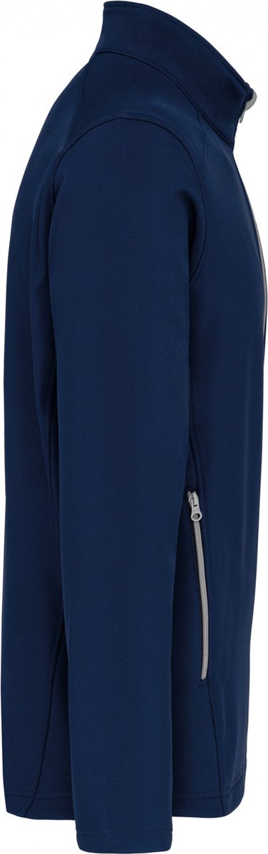 Kariban 2-laagse herensoftshelljas K424 - Navy - 4XL