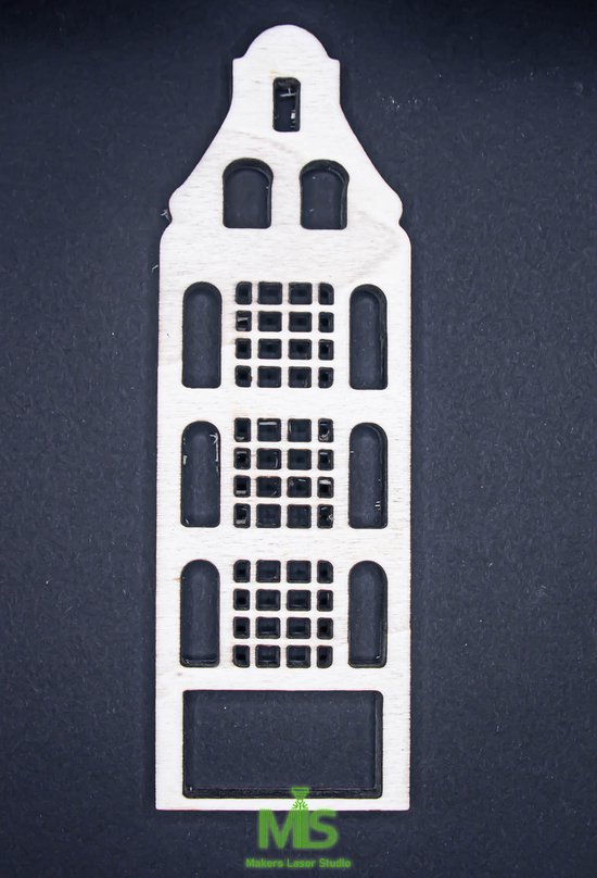 Houten Mini Huizen, Set van 5 Houten Huis Vormen,kerst huizen, DIY Huis Blank, DIY Huis Decoratie, kerst decoratie Hout Craft Supplies/ amsterdamse huizen/ suvenier/houten huisjes/ kerst huisjes — afbeelding 2
