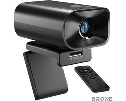 Brone FHD – Webcam Full-HD – Dubbele Microfoon – Privacy Protectie – Conferentie Camera – Zoomfunctie 5X – Afstandsbediening – 5W speaker – Vergadercamera – Afstandbediening
