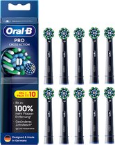 Oral-B PRO Cross Action Black opzetborstels - 10 stuks