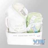 VIB® - Giftset Commodemandje - Blanket Mint - Babykleertjes - Baby cadeau