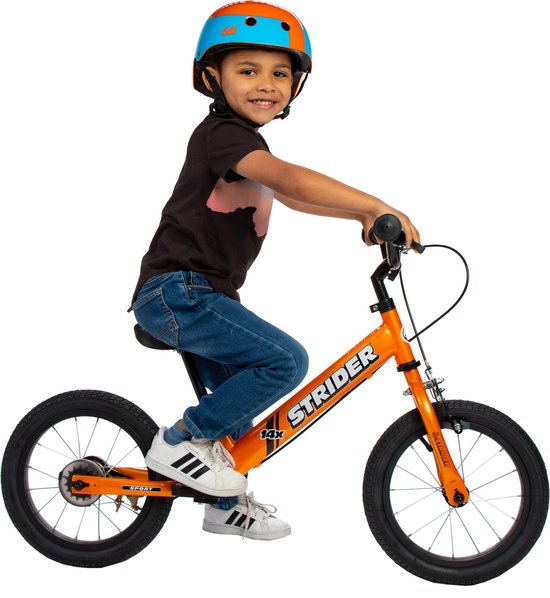Product: Loopfiets Strider 14 inch oranje 4 tot 7 jaar, van het merk Strider