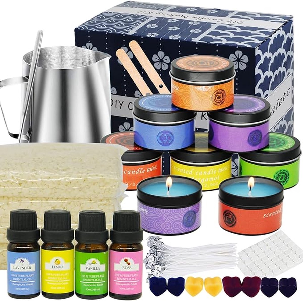 ensemble de fabrication de bougies parfumées Ensemble de fabrication