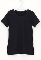 Oroblu Perfect Line Cotton T-shirt Short Sleeve Zwart S