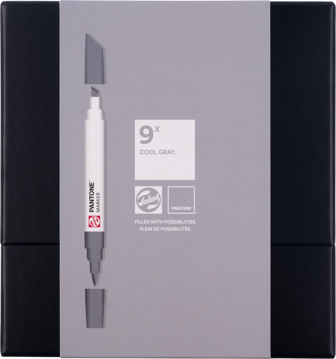 Talens | Pantone marker set 9x Cool Gray