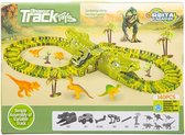 Dinosaurus autobaan - dinosauriërs autobaan - spoorweg speelgoed - speelgoedauto - elektrische speelgoedauto