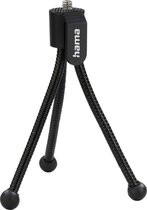 Hama Ministatief 1/4 inch Werkhoogte: 7 - 10 cm Zwart Voor smartphones en GoPro