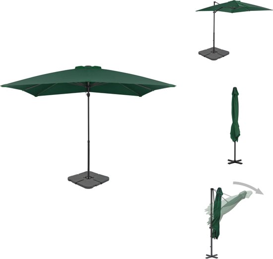 Groene Houten Parasols kopen? ✔️ Tot 29% korting op Parasols