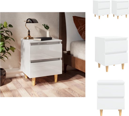 FIVE - Ladekast met 2 lades, beige