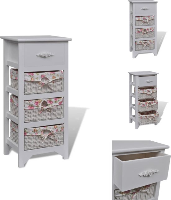 vidaXL Keukenmeubelset, 4 stuks, opbergkasten, keukenuitrusting, opbergmeubels, huis, zwart, spaanplaat