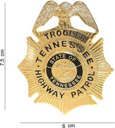 Embleem metaal Trooper Tennessee goud pin