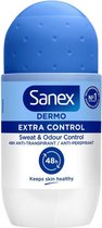 Sanex Dermo Extra Control Deodorant Roller 50 ML - Voordeelverpakking 3 stuks