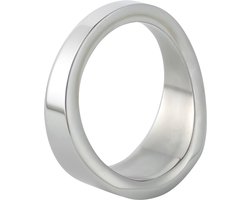 Banoch | glansring oval Ø 26 mm | eikelring | Metaal cockring