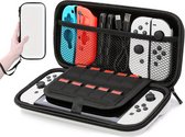 Livano Case Geschikt Voor Nintendo Switch - Hoes - Beschermhoes - Waterafstotend - Accessoires - Wit