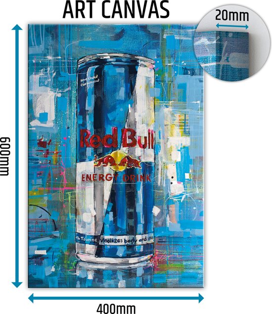 Energy canvas schilderij 40x60 cm