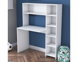 Asir Bureau - Wit - 113,2 x 141,8 x 40 cm