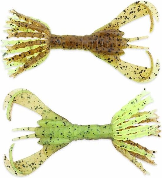 Keitech Hyper Spider 3.2’’ (6 pcs) - Kleur : Electric Shad van Keitech — afbeelding 2