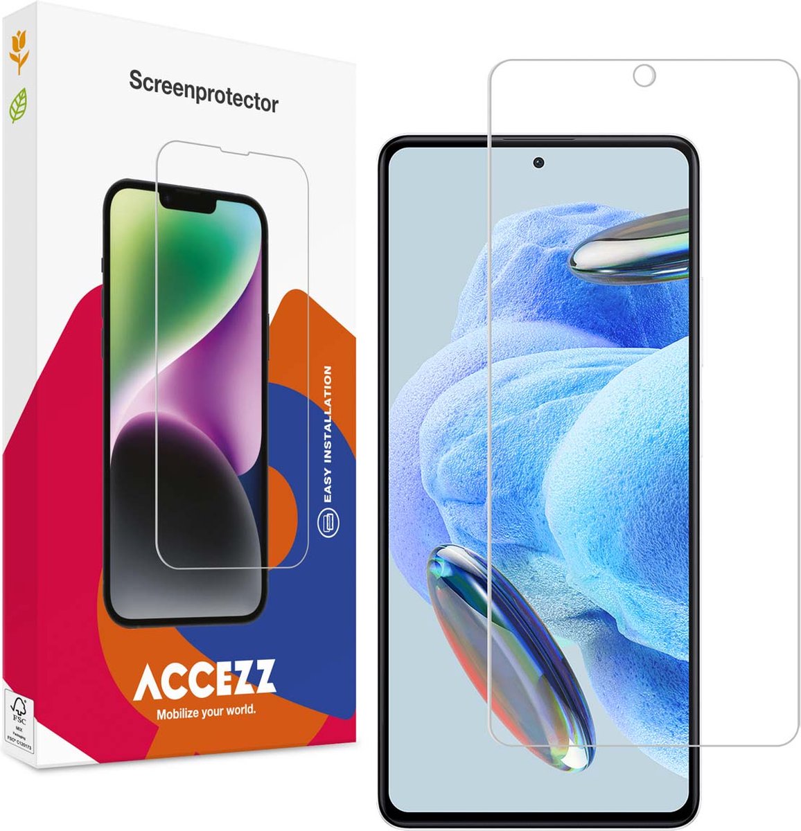 Accezz Screenprotector Geschikt voor Xiaomi 13T Pro / 13T - Accezz Gehard Glas Screenprotector