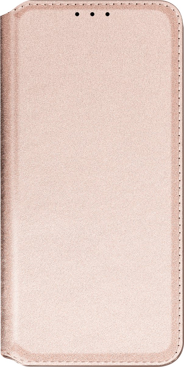 Avizar Foliohoes Geschikt voor Mi 10T Met Multifunctionele Flap, Rose goud