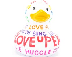 BudDuck Luxury Badeendje - Positive Poem Duck - Badspeelgoed