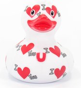 BudDuck Luxury Badeendje - I Love You Duck -Badspeelgoed