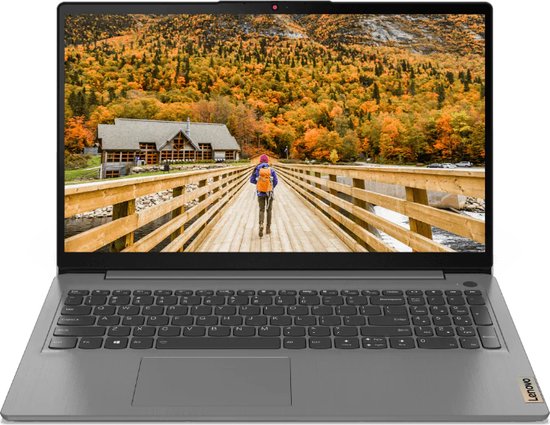 Lenovo IdeaPad 3 15ALC6 AMD Ryzen™ 3 5300U Laptop 39,6 cm (15.6") Full HD 8 GB DDR4-SDRAM 512 GB SSD Wi-Fi 5 (802.11ac) Windows 11 Home Engels Grijs