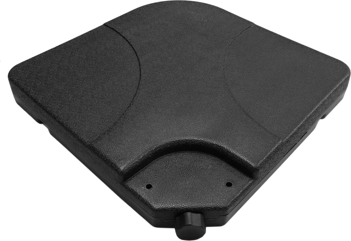 Outsunny Parasolstandaard Van Beton 11kg, Vierkant, Voor Parasols Met Stangdiameter 32 38mm Zwart~24ns6l3qpt000
