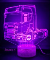 3D LED LAMP - SCANIA 4