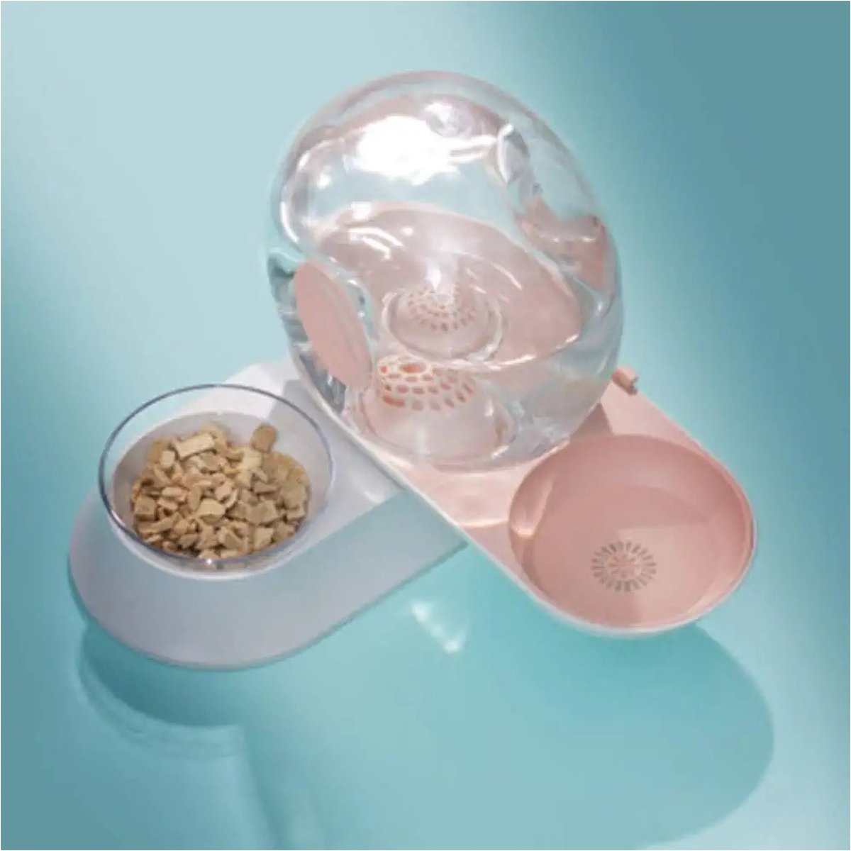 Waterfontein - Keramische Kat Waterfontein Met Automatische Waterstroom Huisdier Drinkfontein Voor Kat En Hond Cyclus Voer Water Bassin Hund Waterdispenser
