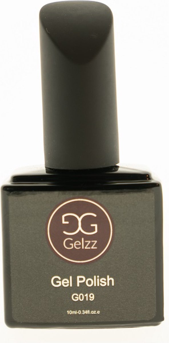 Gelzz Gellak - Gel Nagellak - kleur Oxblood G019 - Rood - Semitransparante kleur - 10ml - Vegan
