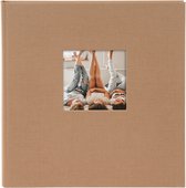GOLDBUCH GOL-24819 album photo BELLA VISTA marron noisette comme livre photo, 25x25 cm