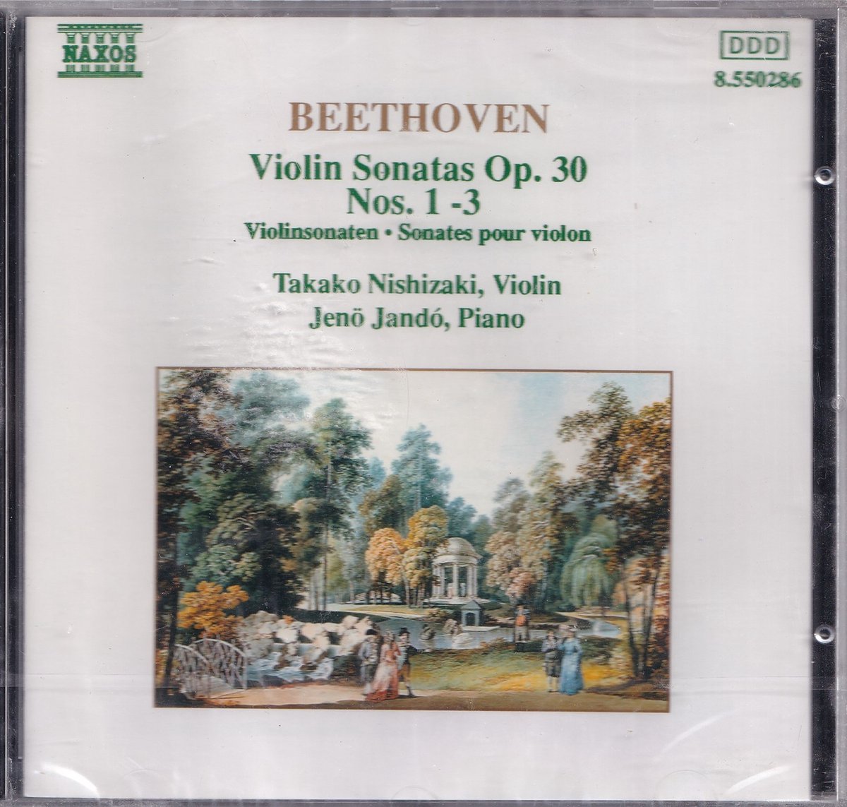 Violin Sonatas 1-3 Op. 30 - Ludwig van Beethoven - Takako Nishizaki, Jeno Jando