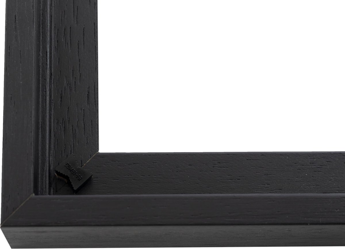 Combiframe doe-het-zelf (halve) lijst zwart 42 cm met ...