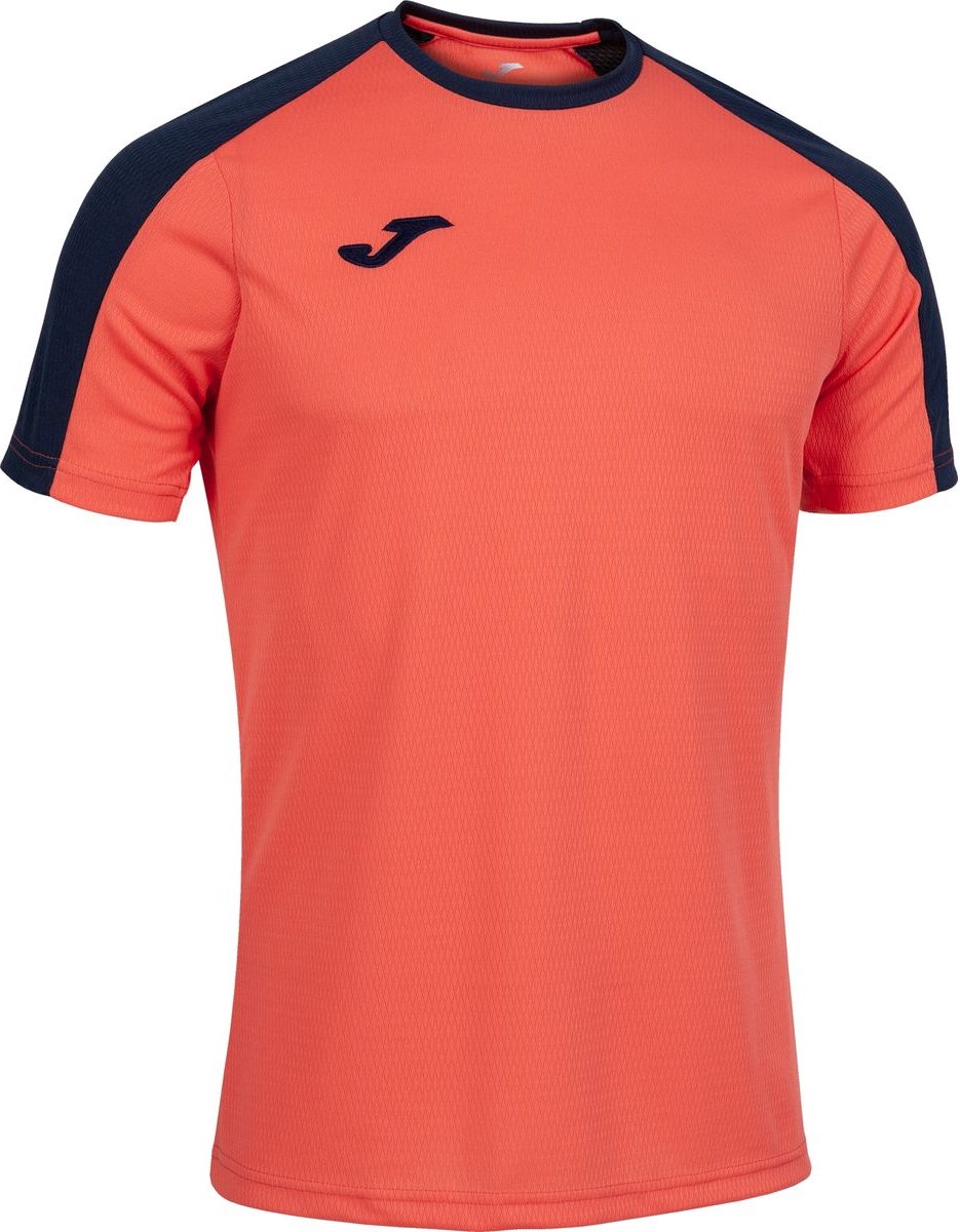Joma Eco-Championship Shirt Korte Mouw Heren - Koraal / Marine | Maat: S