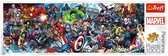 Trefl - Puzzles - "1000 Panorama" - Join the Marvel Universe / Disney Marvel The Avengers