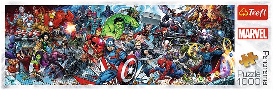Trefl Trefl 1000P - Treed toe tot het Marvel Universum / Disney Marvel The A