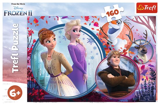 Trefl - Puzzel Frozen 2 - Puzzel voor kinderen - 160 stukjes - 6 jaar en ouder