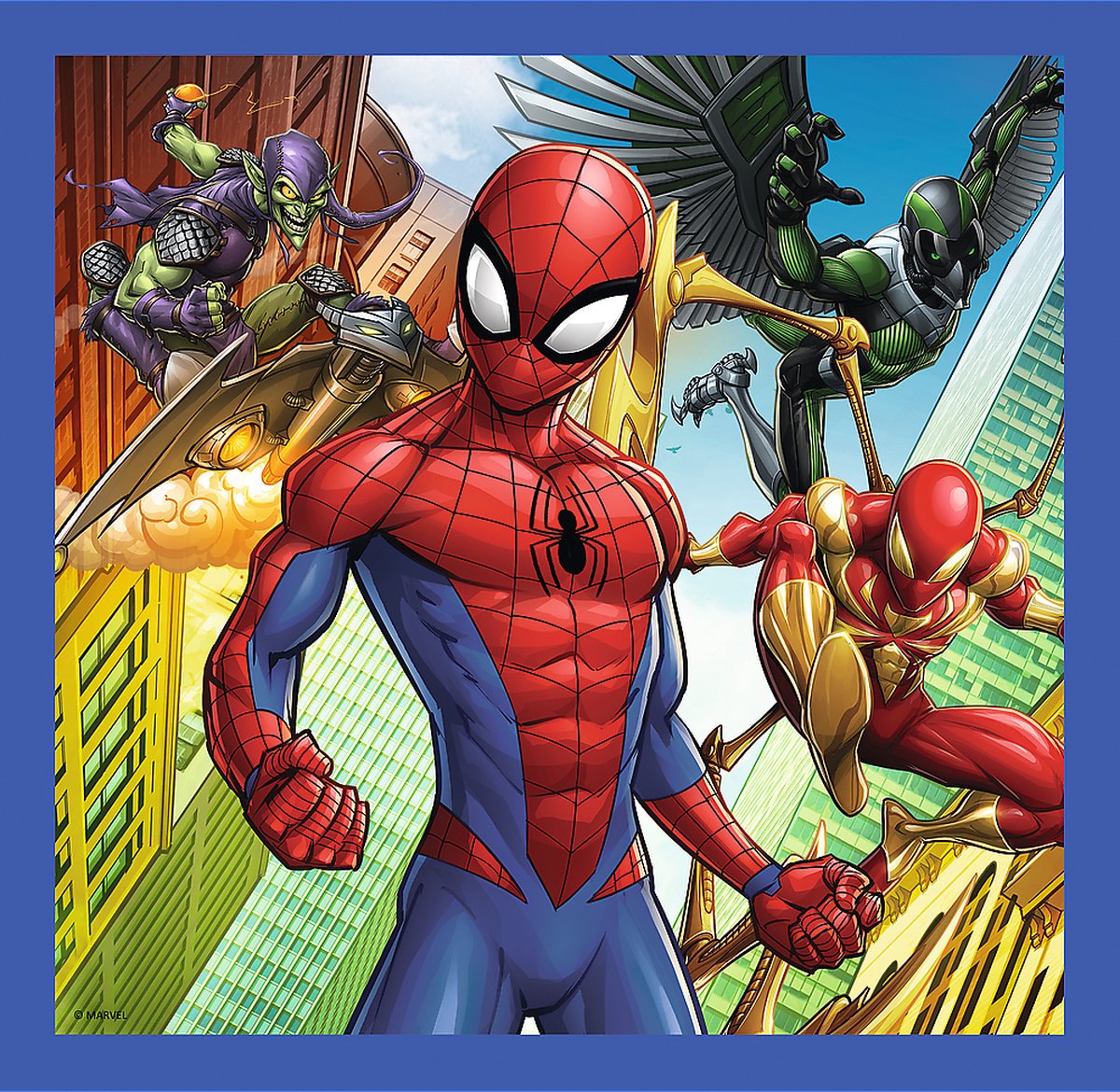 ② Spiderman 3 in 1 Puzzel - 20/36/50 stukjes - Trefl — Jouets