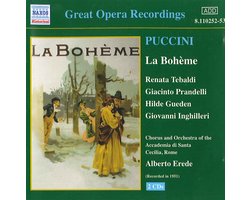 Renata Tebaldi, Giacinto Prandelli, Hilde Gueden, Giavanni Inghelleri - Pucinni: La Bohème (1951) (2 CD)