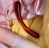 Peech - Amber Dildo - Dildo in glas - glazen dildo voor vrouwen, mannen en koppels - seksspeeltje