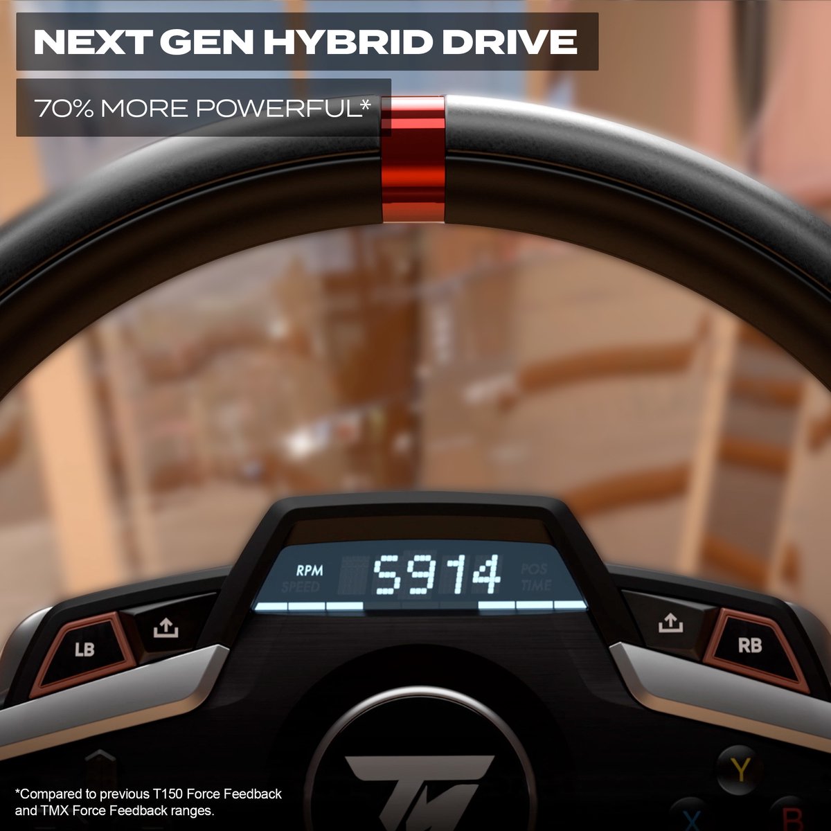 Thrustmaster T248-X – Racestuur en 3 Pedalen - Force Feedback & Magnetische Flippers - PC/Xbox Series X|S - geschikt voor Forza Horizon 6 – foto 5