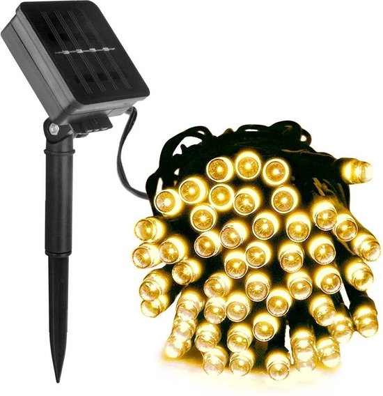 Kerstverlichting op zonne-energie voor buiten, C6, aardbeiensnaarverlichting, veelkleurig led-kerstverlichting, 50 leds, zonne-tuinverlichting, oplaadbare verlichting voor kerstboom, prieel, struiken, werfdecoratie, 8 modi Kerstverlichting op zonne-energie voor buiten, C6, aardbeiensnaarverlichting, veelkleurig led-kerstverlichting, 50 leds, zonne-tuinverlichting, oplaadbare verlichting voor kerstboom, prieel, struiken, werfdecoratie, 8 modi
