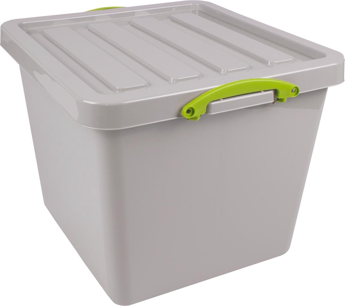 Really Useful Box Recycled opbergdoos 60 l, nestbaar, grijs 3 stuks