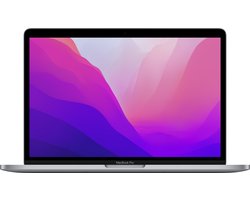 Apple MacBook Pro (2022) MNEJ3N/A - CTO - 13.3 inch - Apple M2 - 512 GB - Spacegrijs Apple MacBook Pro (2022) MNEJ3N/A - CTO - 13.3 inch - Apple M2 - 512 GB - Spacegrijs