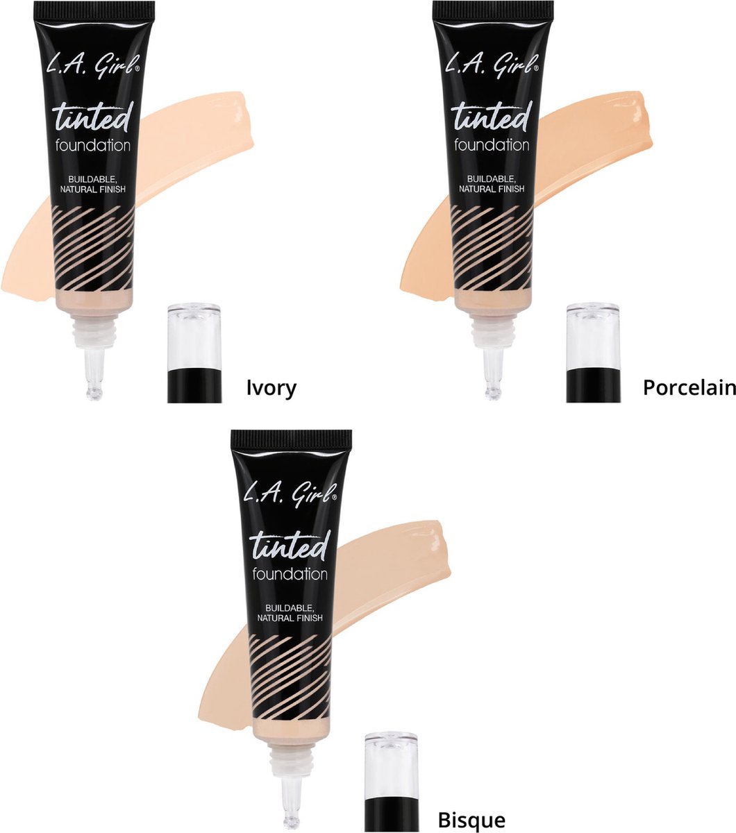 LA Girl - Tinted Foundation - Bisque