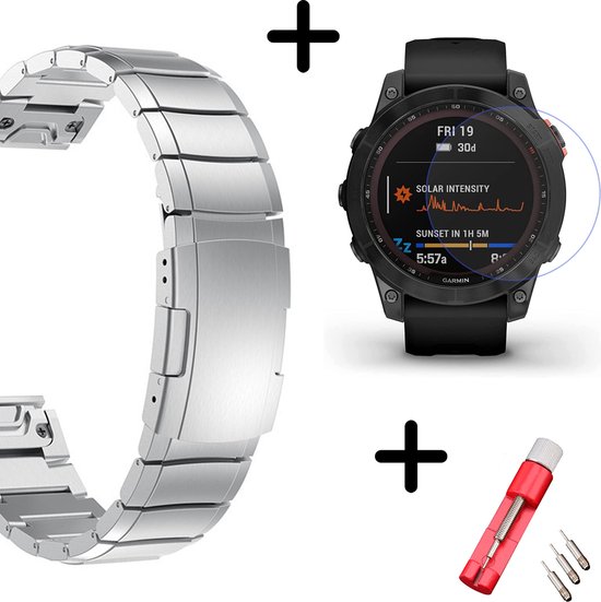 MaKTech Titan Band für Garmin,26mm Schnellverschluss