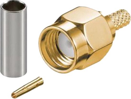 Nedis Antennekabel SMA Male Female Verguld 50 Ohm Enkelvoudig Afgeschermd 300 M Rond Pvc Zwart Doos Csgb02010bk30 2861905936