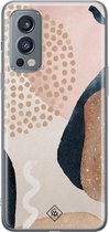 Casimoda® hoesje - Geschikt voor OnePlus Nord 2 - Abstract Dots - TPU - Backcover - Multi - Geometrisch patroon