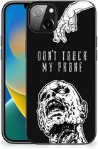 Smartphone Hoesje Super als Cadeautjes voor Hem iPhone 14 Plus Back Case TPU Siliconen Hoesje met Zwarte rand Zombie