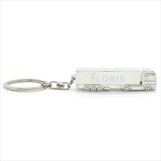 Porte-clés camion avec nom - Floris